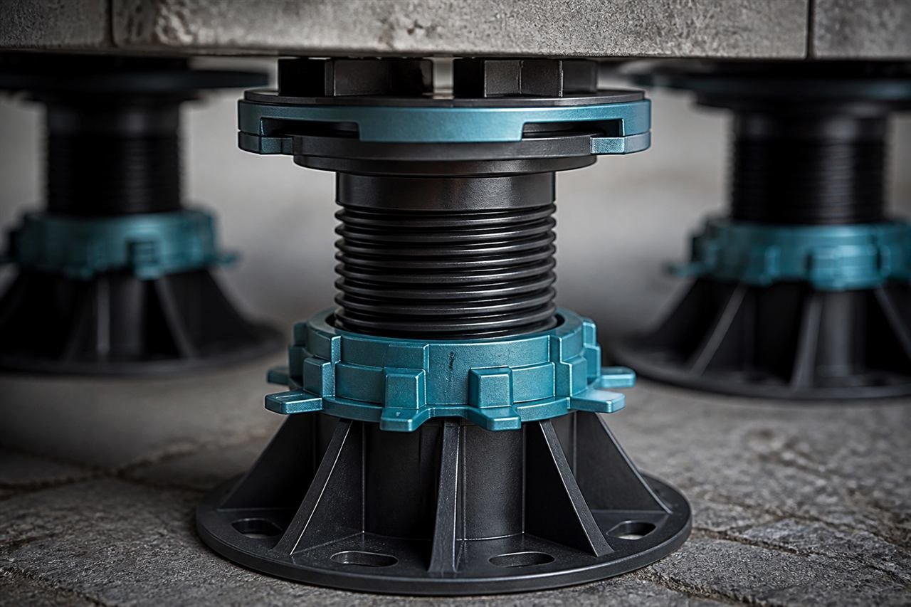 Height Adjustment and Slope Correction on Floor Pedestals Explained